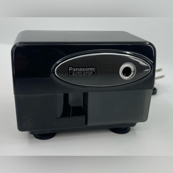 Panasonic Other - Panasonic Auto Stop Electric Pencil Sharpener‎ Model KP-310 Black Tested & Works